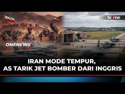 Waduh! AS Tiba-tiba Tarik Jet Bomber B-1 dari Inggris, Iran Ancam Washington | OneNews Update