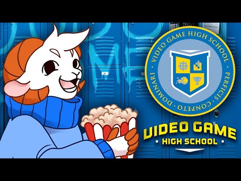 Schlatt Watches Video Game High School (ALL EPISODES)
