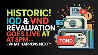 HISTORIC! IQD & VND Revaluation Goes Live at 8PM — What Happens NEXT 🔍 🏦 💰 RV News 2025