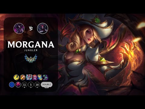 Morgana Jungle vs Elise - EUW Challenger Patch 13.3
