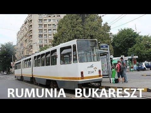 Rumunia Bukareszt tramwaje i autobusy na Piata Unirii
