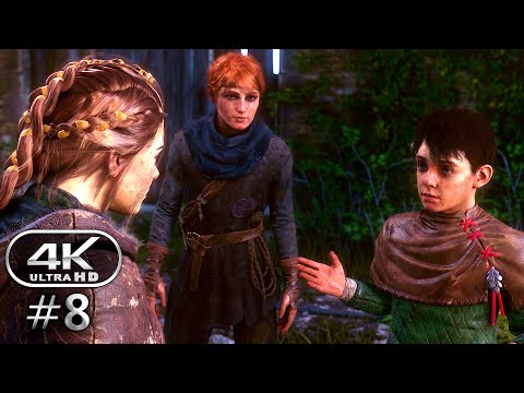 A Plague Tale Innocence Gameplay Walkthrough Part 8 - PC 4K 60FPS No Commentary