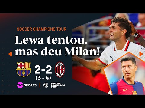 Gols e lances de Barcelona x Milan