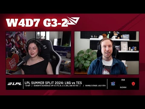 LNG vs TES - Game 2 | Week 2 Day 7 LPL Summer 2024 | LNG Gaming vs Top Esports G2