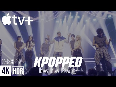 Kpopped | Kep1er & Vanilla Ice - Ice Ice Baby | CZ | 4K HDR | Czech TV