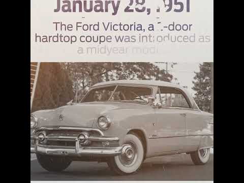 Thumbnail for The Ford Victoria, a Car Ahead of its Time | January 28th, 1951| Today in Ford Motor Company History by History of the Ford Motor Company