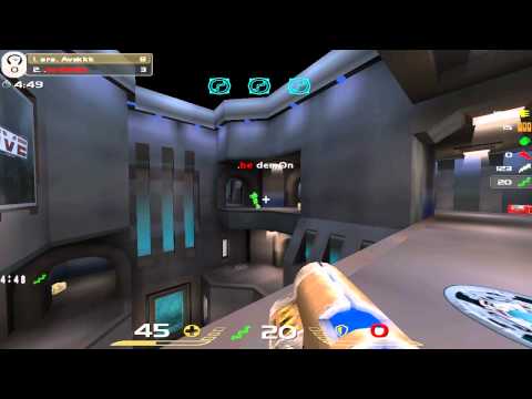 razer Avekkk vs  be dem0n ZOTAC QuakeLive Cup 54 qf g3 Aerowalk