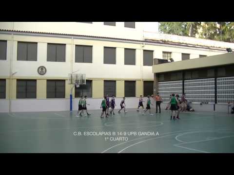CB ESCOLAPIAS B 71-65 UPB GANDIA A