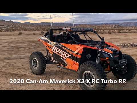 Testing the upgraded suspension on our 2020 Can-Am Maverick X3 RC in Johnson Valley, CA