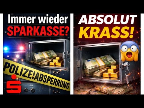 Schließfächer leer: Warum immer wieder die Sparkasse betroffen ist