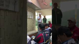 樫内利政 撮影　ご挨拶いただきました