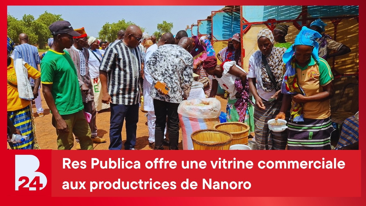 Res Publica offre une vitrine commerciale aux productrices de Nanoro