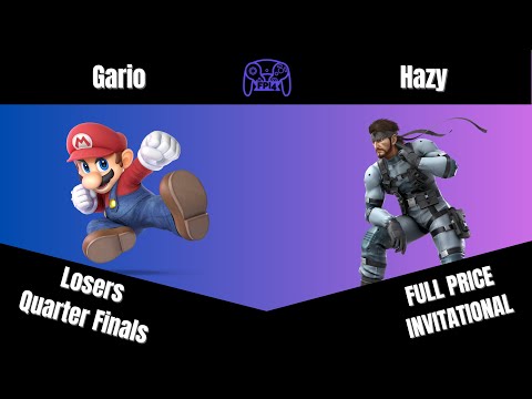 Full Price Invitational IV - Gario vs Hazy - Losers Quarter Finals