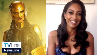 Supergirl 6x12: Azie Tesfai Explains Cultural Influences on Guardian Suit | NewsLine video