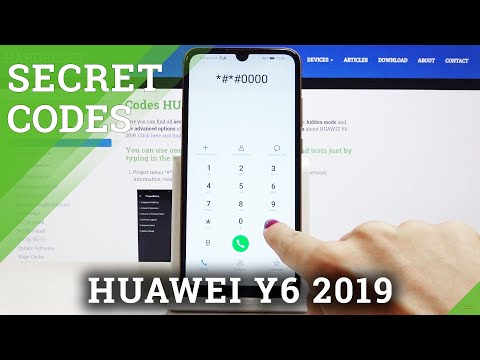 Secret Codes for Huawei Y6 2019 - Enable Hidden Modules