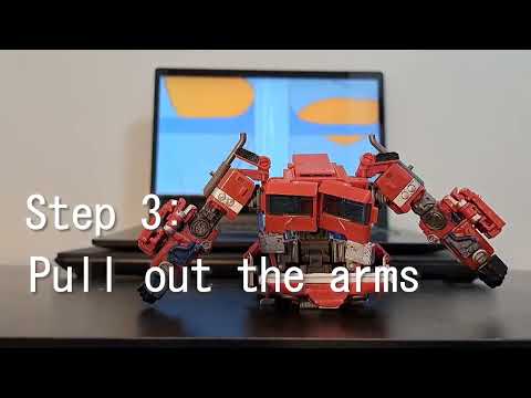 How to Transform SS-38 Optimus Prime under 2 minutes.