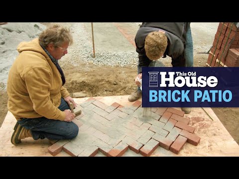 How to Lay a New Brick Patio | This Old House