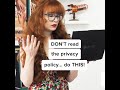DON T Read The Privacy Policy Do This Shorts