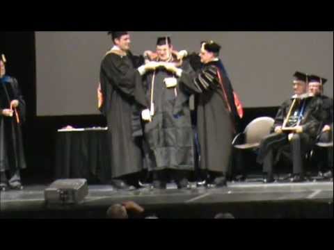 Nick Gets His MBA Hood