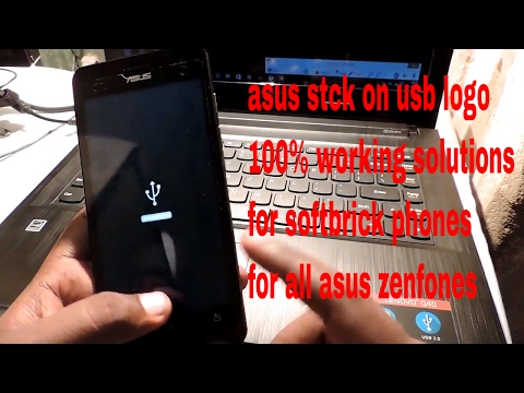 FIX ASUS ZENFONE 5 STUCK ON USB LOGO