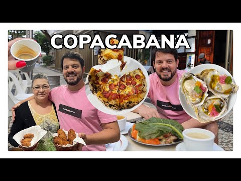⏰ 24 horas provando AS MELHORES COMIDAS de COPACABANA - Rio de Janeiro | RIO4FUNo