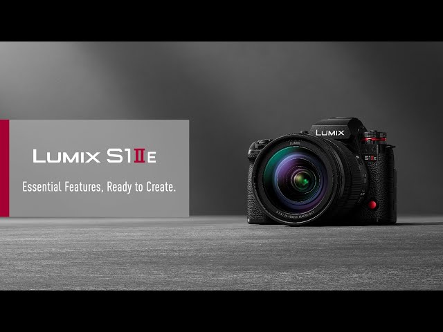 Vidéo PANASONIC LUMIX DC-S1 IIE + L 24-105 mm f/4 Macro OIS