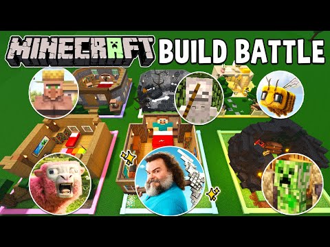 MEGA Minecraft Build-Off CHALLENGE!