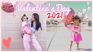 Valentine's Day Vlog 2021! | single mom vlogs