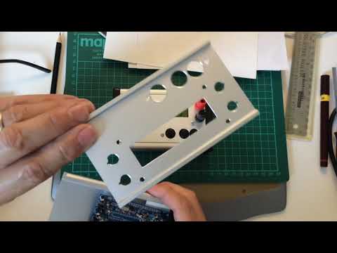 Day 151 : Procrastination - Joulemeter front panel part 1