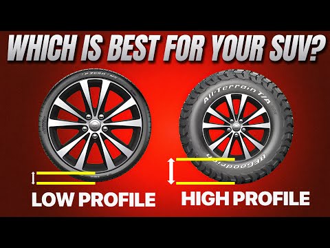 Low Profile vs High Profile Tires – The Ultimate SUV Tire Battle!