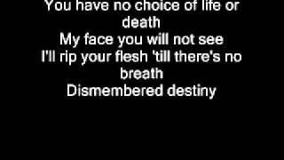 Slayer Piece by Piece with lyrics