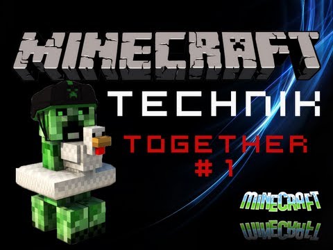Let's Play Minecraft Technik #1 - Aller Anfang ist steinig [Deutsch] [HD] [together]