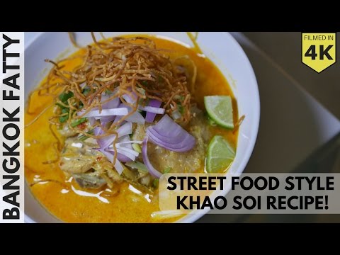 Thai Street Food Inspired Khao Soi Recipe!