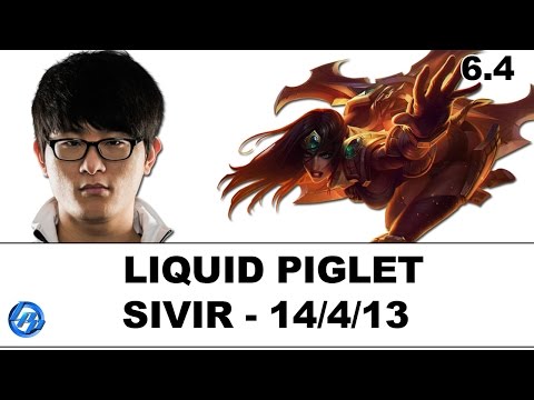 Liquid Piglet - Sivir vs Corki - NA Ranked