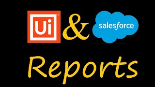 Run Report With Filters from UiPath Studio | Salesforce