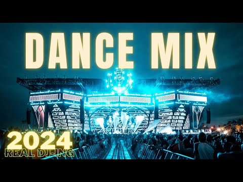 DANCE PARTY SONGS 2024????Mashups & Remixes Of Popular Songs????DJ Remix Club Music Dance Mix Real DJ-ing