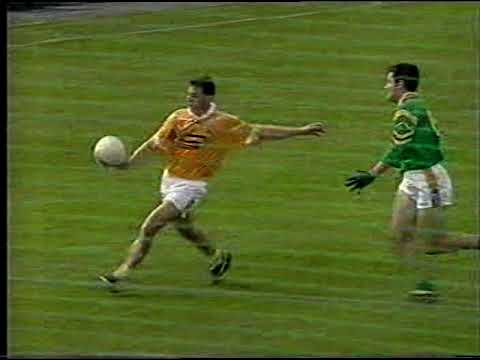 2001 Football Qualifer Antrim v Leitrim Part 1