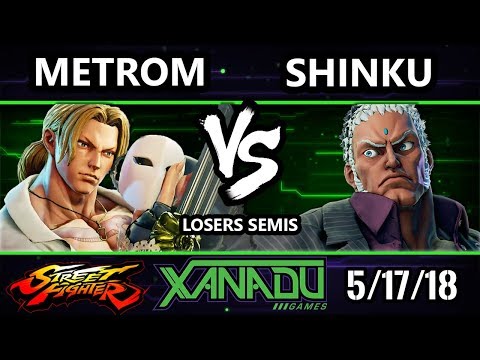 F@X 250 SFV - MetroM (Vega) Vs. Shinku (Urien) - Street Fighter 5 Losers Semis