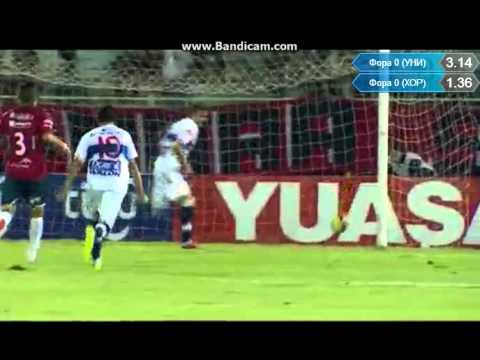 J. WILSTERMANN 4 VS 4 U. SUCRE ** Gol de PALAVICINI