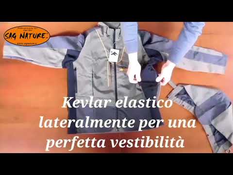 SAG NATURE srl - Articolo 2901073 GIACCA SUPREME FULL GREEN IN CORDURA E KEVLAR