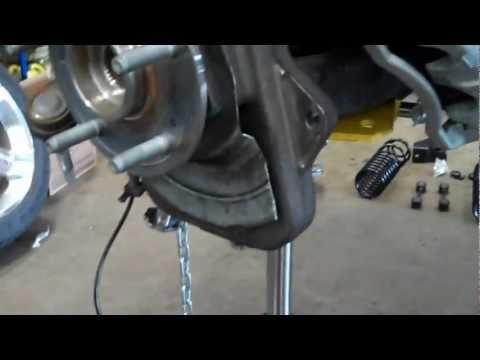 Bel-tech/MaCGaughy's 2012 R1500 lowering kit at Dales Auto Service