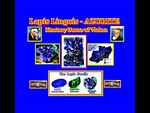 Why Crystalline Azurite (Lapis Linguis) Is the Mastery Stone of Vision