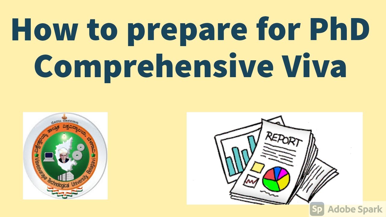 How do you prepare PhD comprehensive viva Examination? PhD Comprehensive viva exam tips viva ppt VTU