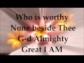 Paul Wilbur - Great I AM - Lyrics - Your Great Name ...