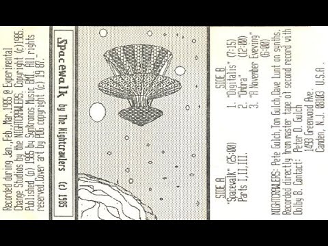 The Nightcrawlers - Spacewalk (1985, Progressive Electronic)