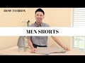 How To Iron Men Shorts Basic Easy Technique