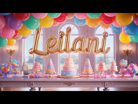 🎉Happy Birthday Leilani 🎂 Best Birthday Song with Name 2025 #happybirthday #Leilani #happy #birthday