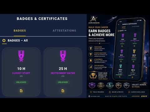 AIRVENOR: Pilot Logbook video thumbnail