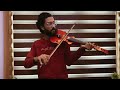 Devadoodar Paadi Violin Cover Nna Than Case Kodu Vishnuviolin Official