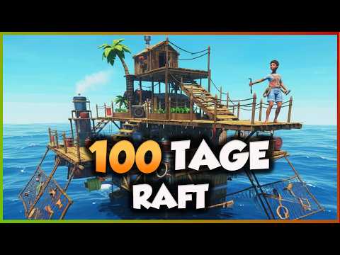 ⚓ 100 TAGE in RAFT – Ich KÄMPFTE ums ÜBERLEBEN auf dem Meer! 🌊